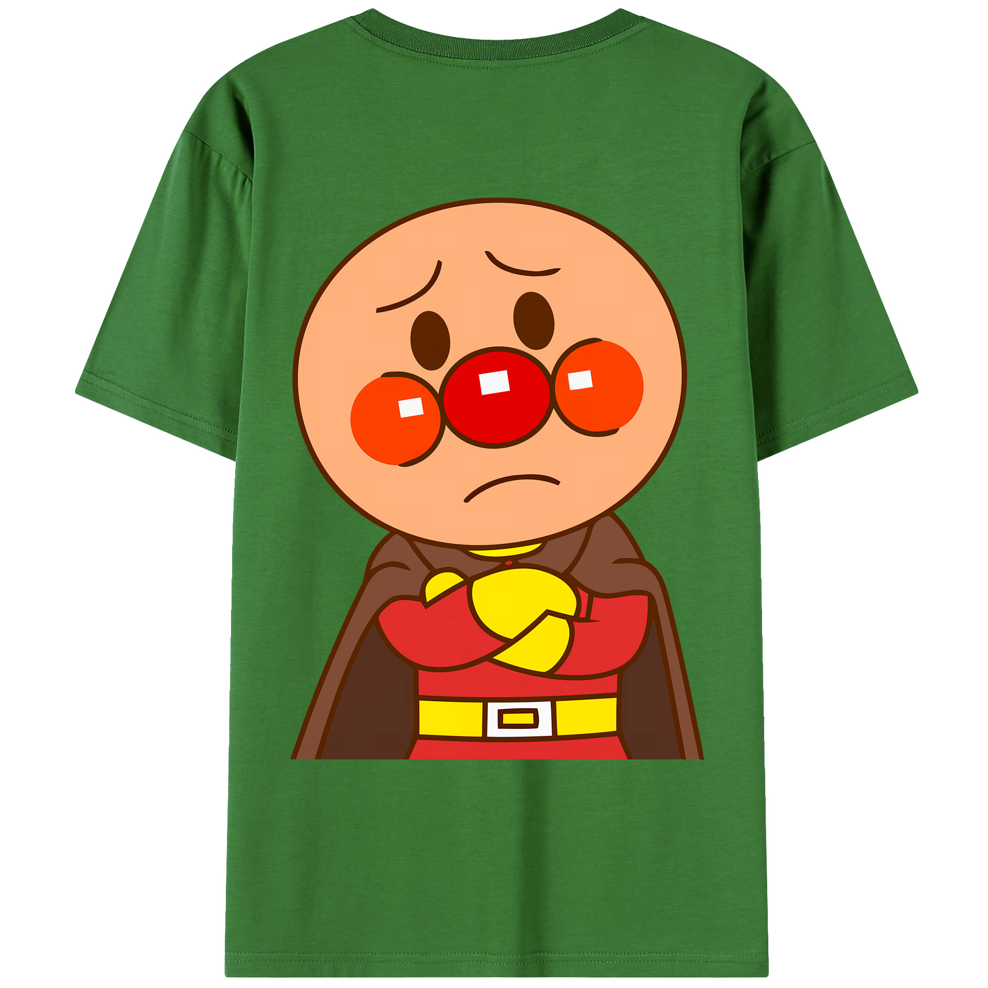 （画像用） アンパンマン Anpanman レディース半袖Tシャツ(バックプリント)